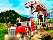 Jurassic Dino Transport Truck Game Online