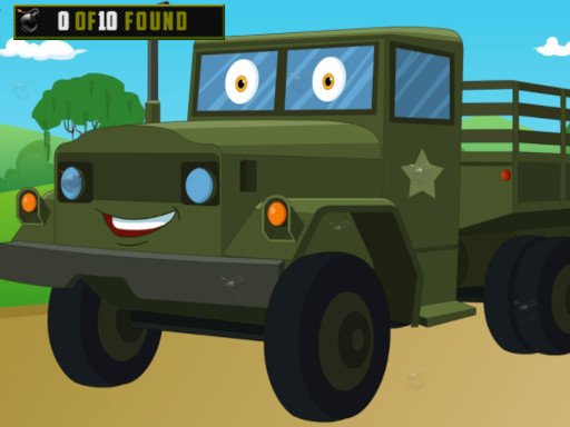 Army Trucks Hidden Objects Game Image Army Trucks Hidden Objects Game