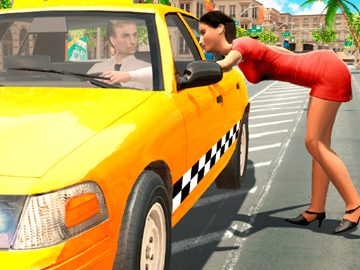 Crazy Taxi Simulator Game Image Crazy Taxi Simulator Game