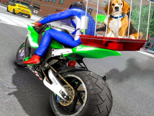 Motorcycle Pet Delivery Game Image Motorcycle Pet Delivery Game
