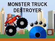 Monster Truck Destroyer Game