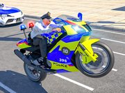 Police Bike Stunt Race Game Online